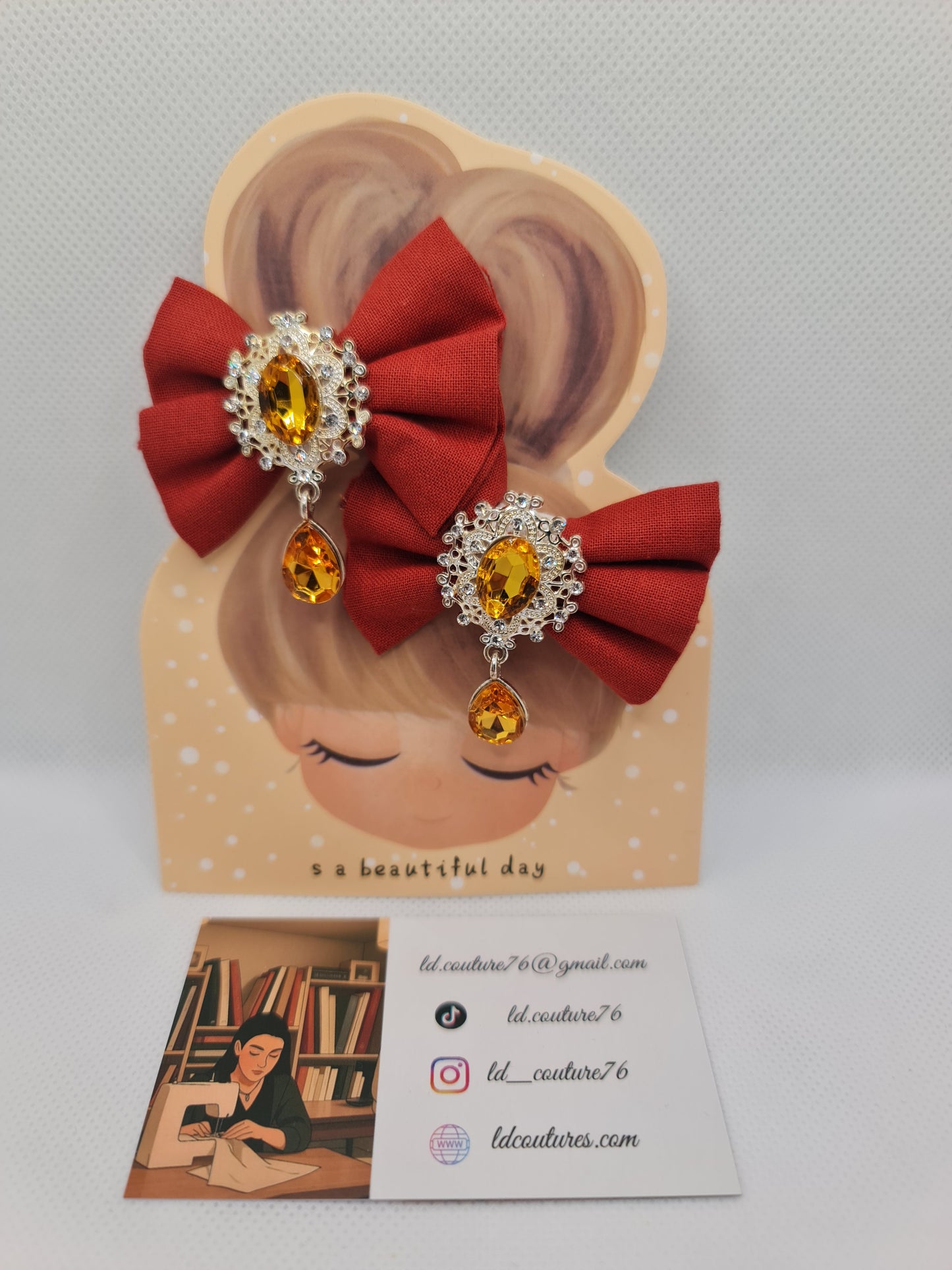 ✨ Barrettes à strass ✨