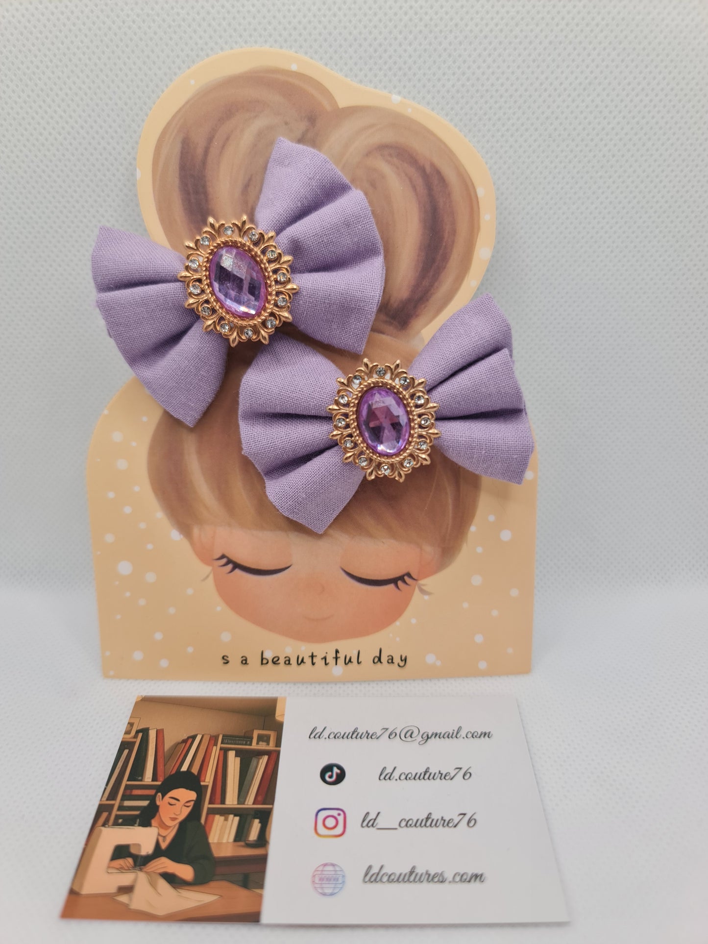 ✨ Barrettes à strass ✨