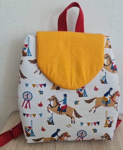 Sac à dos enfant équitation