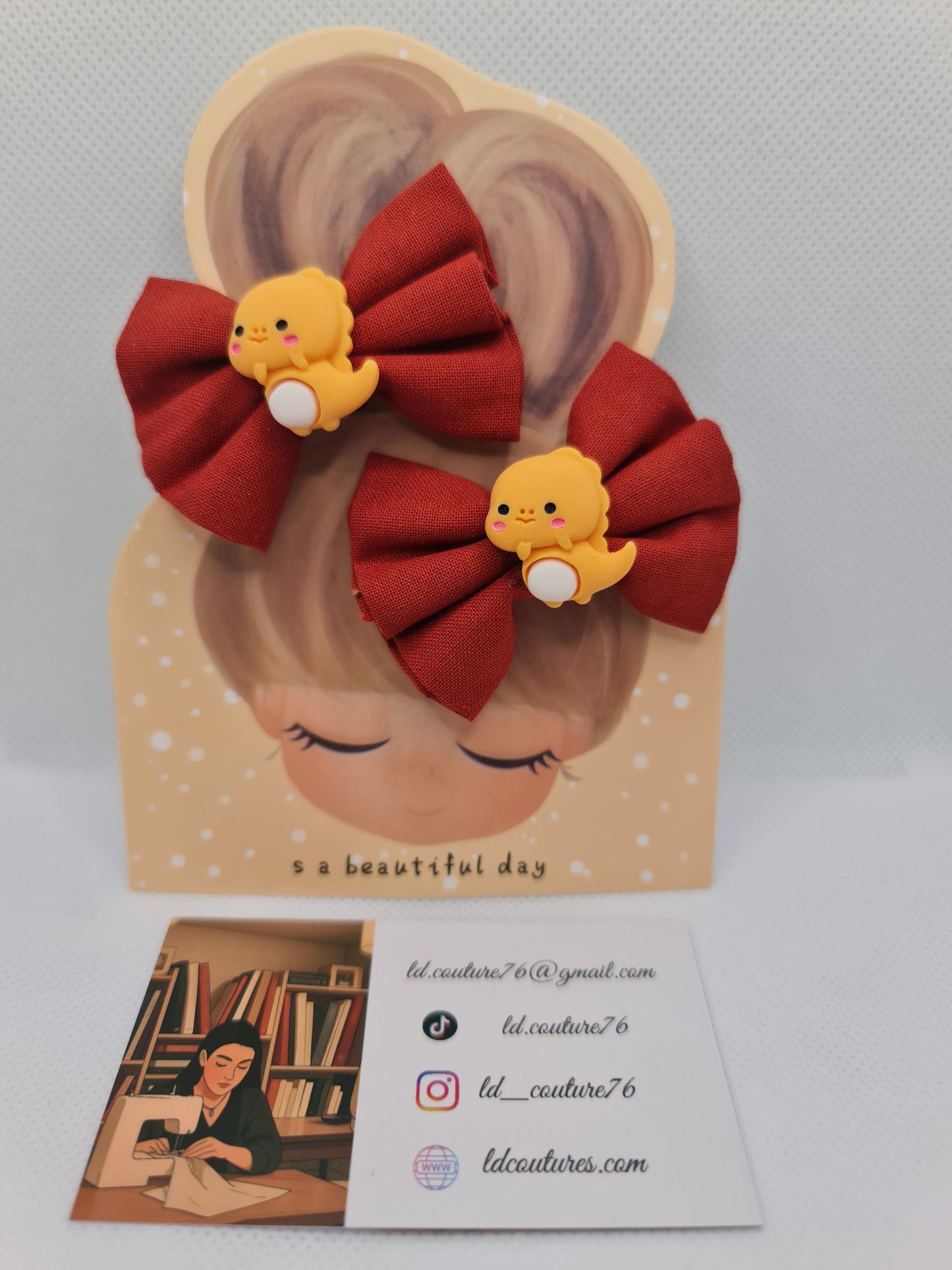 ✨ Barrettes Dino ✨