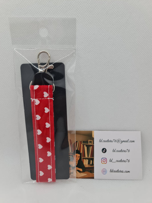 🔑 Porte-clé en tissu ✨