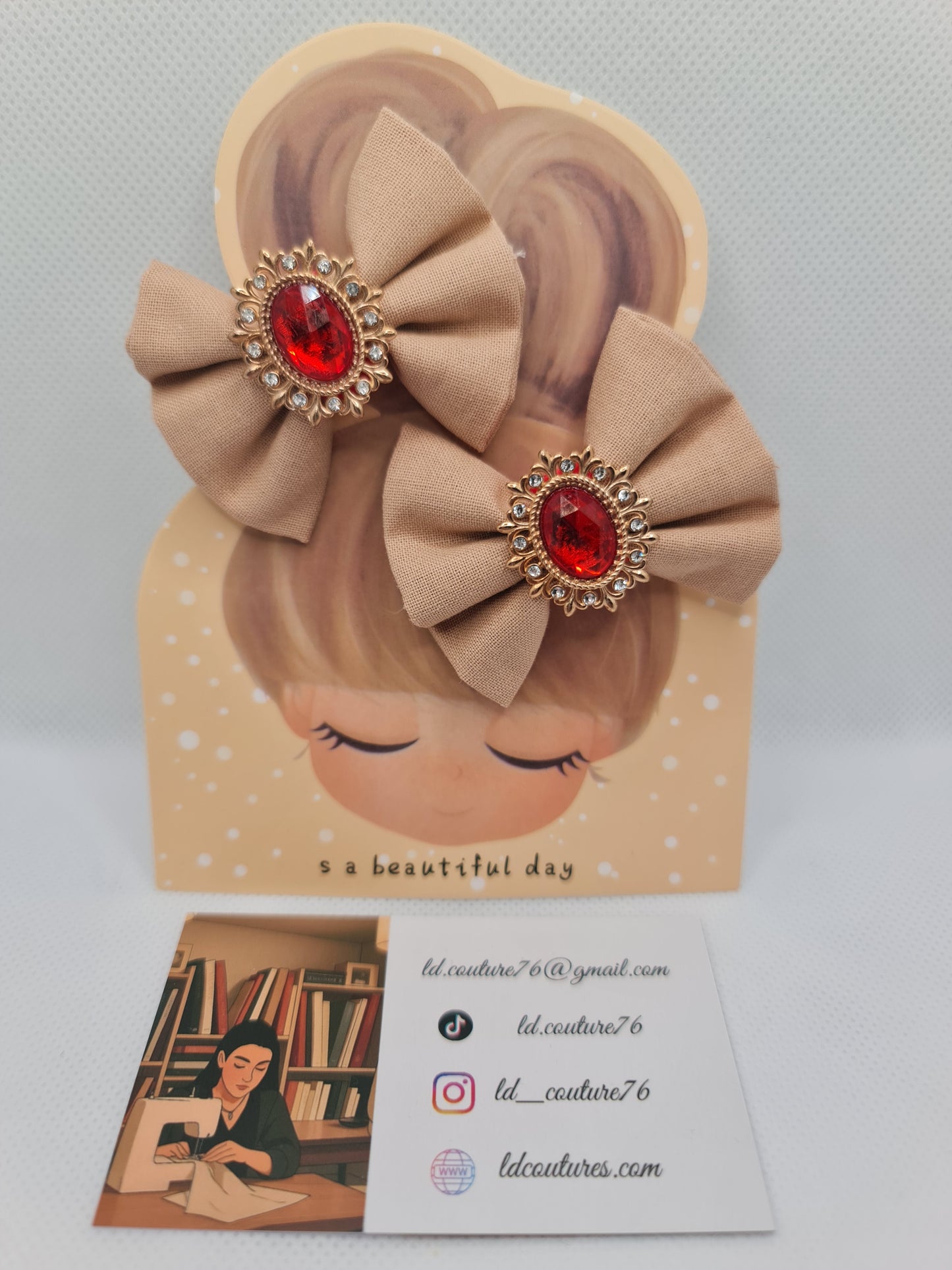 ✨ Barrettes à strass ✨